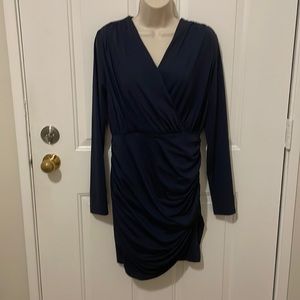Navy blue dress